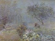 Foggy Morning,Voisins, Alfred Sisley